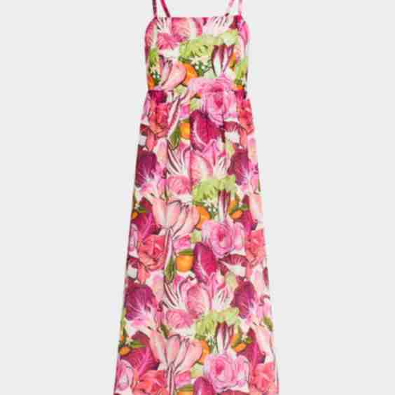Rebecca Floral Bow Midi Dress
