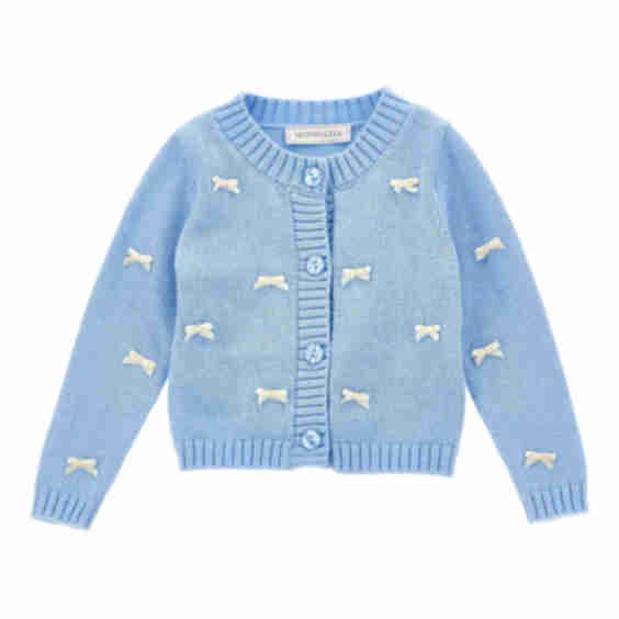 Bow-Detail Cardigan