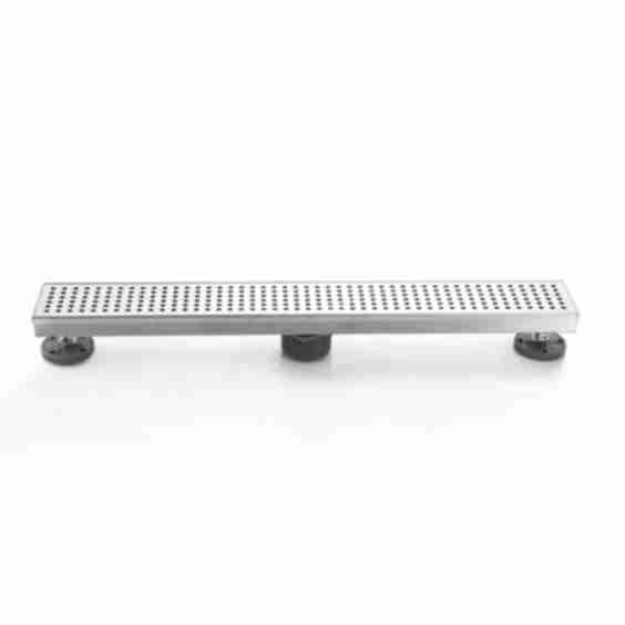 24" Pattern Grate Linear Shower Drain