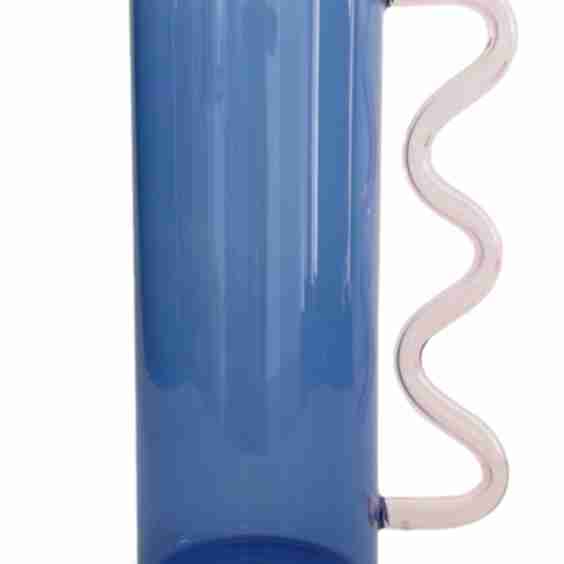 Wave Blue Pitcher