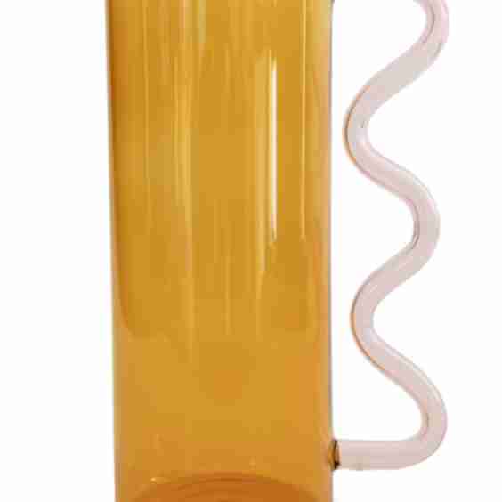 Wave Glass Pitcher