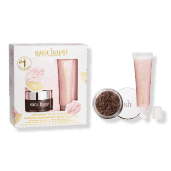 Let's Glow Lip Scrub & Shine Kit