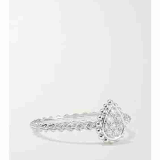 Serpent Bohème 18-Karat White Gold Diamond Ring