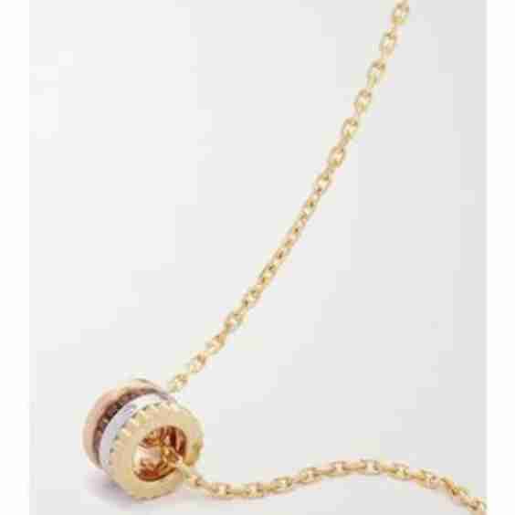 Quatre Classique Mini 18-Karat Yellow, White And Rose Gold, Pvd And Diamond Necklace