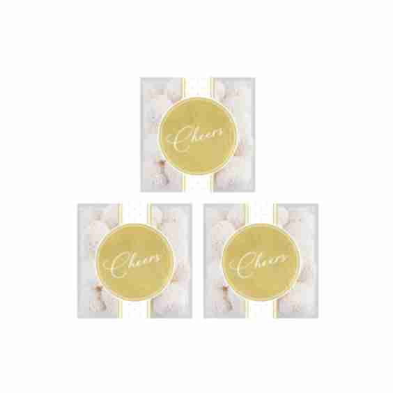 Cheers Champagne Bubbles 3PC Kit