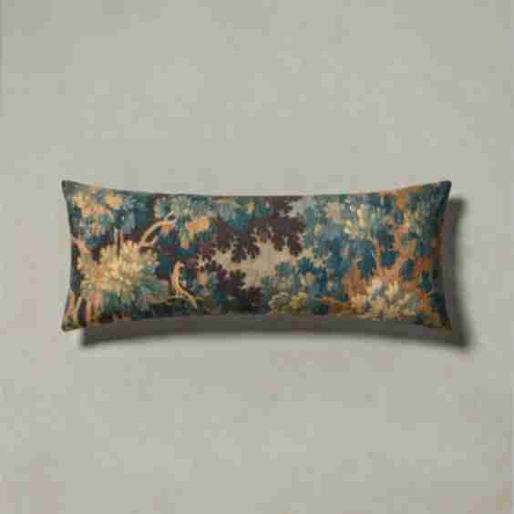 Hepburn Pillow Blue Multi 13 X 35