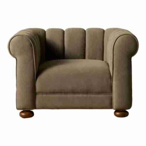 Rasmus Chair Madison Coffee Linen Blend 