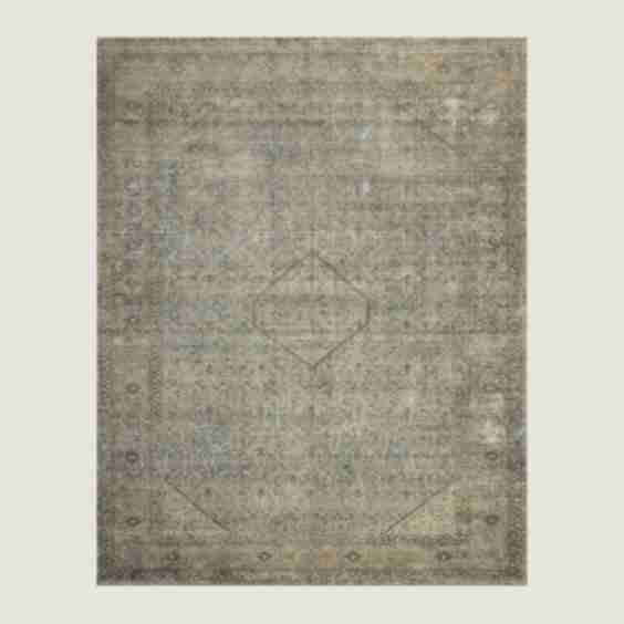 Parisa Cloudpile Printed Rug Ocean Sand 