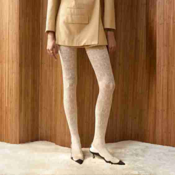 Emilia Lace Tattoo Tights