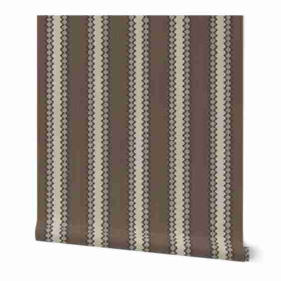 Wallpaper in French Country Stripes Large