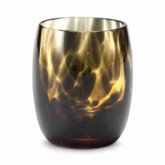 Tortoise Glass Tumbler