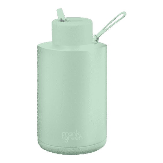 Ceramic Reusable Bottle with Straw Lid 68 oz.