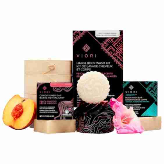 Shampoo, Conditioner & Body Wash Bar Set