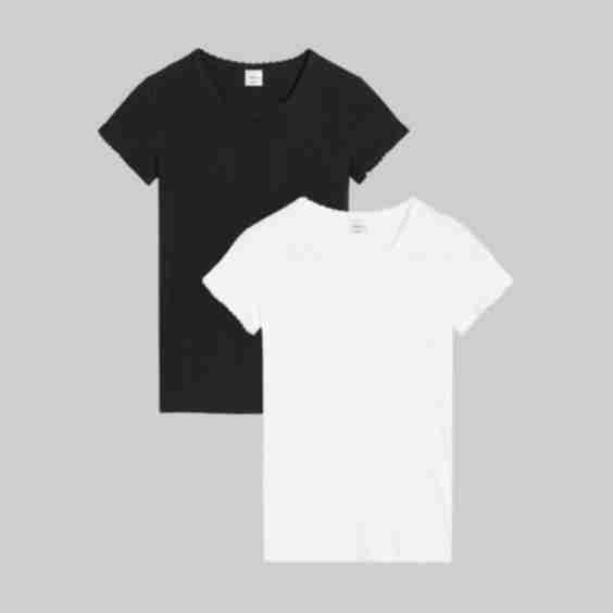 Pointelle Slim Fit Tee