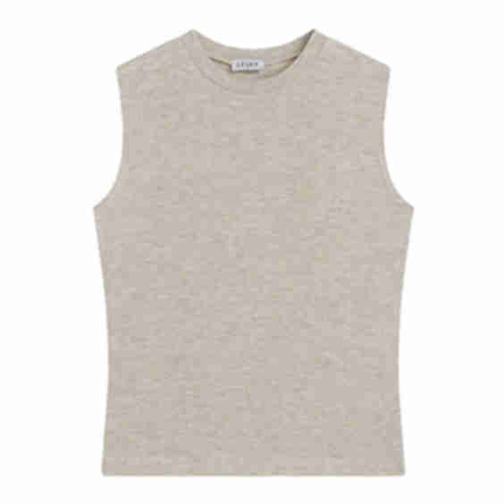 Lauren Sleeveless Crewneck Top