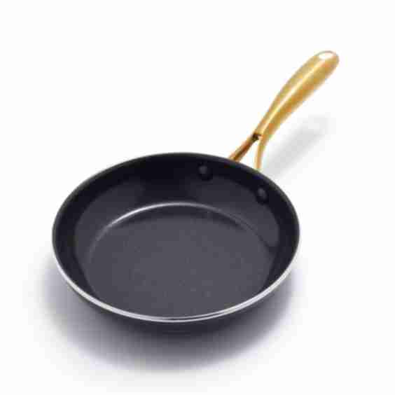 Studio 8" Open Frypan Black