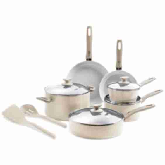 Dover Ceramic Nonstick 12 Piece Cookware Set