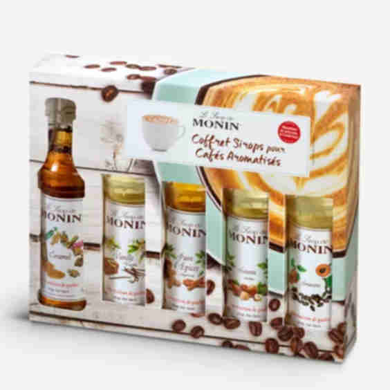 Coffee Flavoured Coffee Syrups Sampler Set