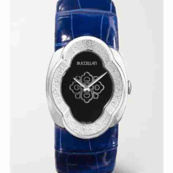 Opera 28mm 18-Karat White Gold And Alligator Watch