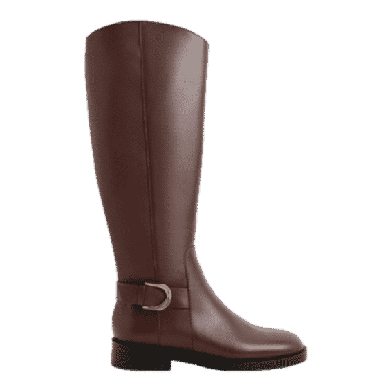 Gabine Leather Knee-High Boots 