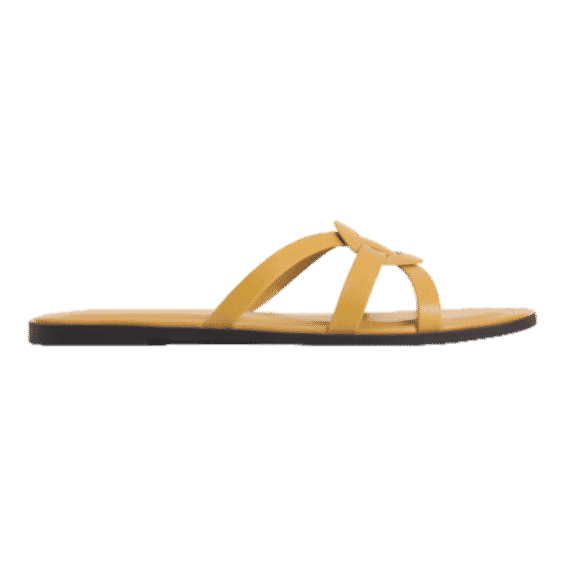 Ring Detail Strappy Flats