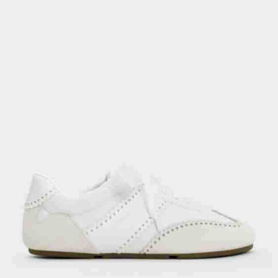 Cece Heart Motif Sheer Lace Sneakers