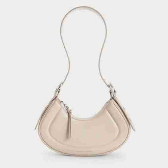 Petra Curved Shoulder Bag