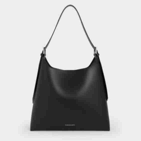 Hertha Trapeze Slouchy Hobo Bag