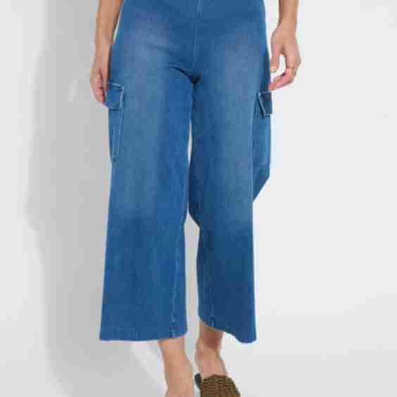 Erin West Utility Wide Leg Crop