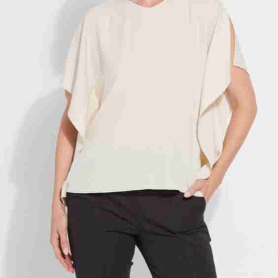 Carmen "V" Neck Scarf Top