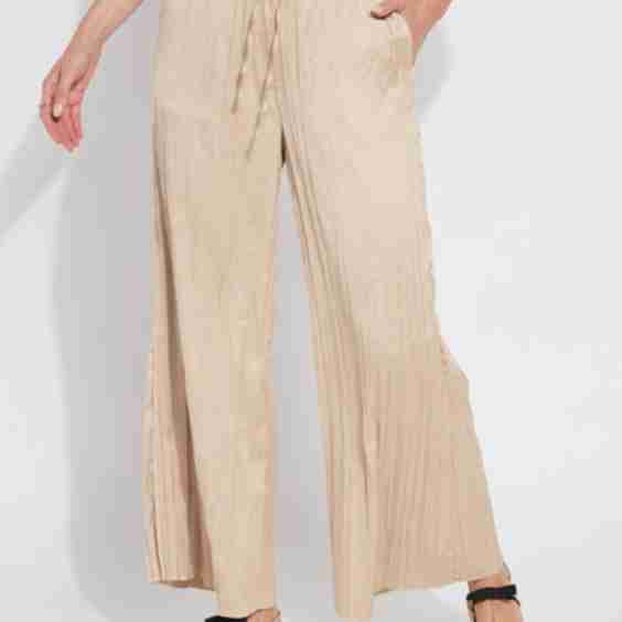 The Packable Pleated Palazzo Pant