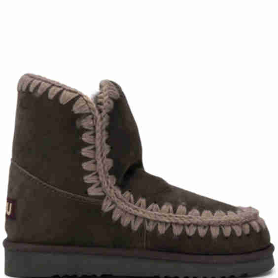 Knitted Detail Boots