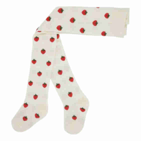 Vera Tights Pointelle Berry