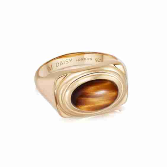 Tigers Eye Bold Ring