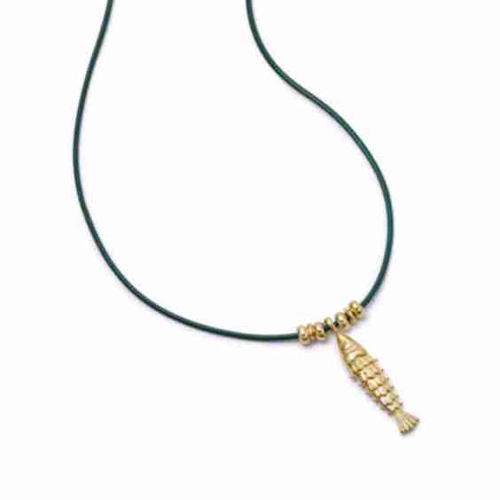 Polly Tidal Fish Cord Necklace