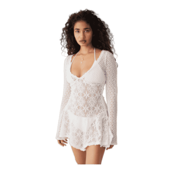 Belle Crochet Mini Dress 