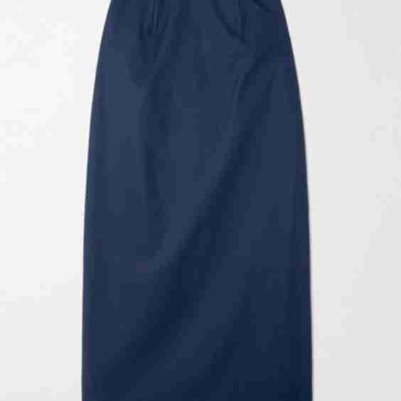 Cotton-Poplin Maxi Skirt