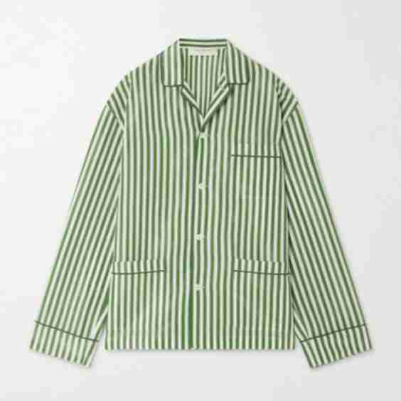 Striped Tech-Shell Shirt