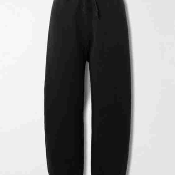 Crepe-Trimmed Cotton-Jersey Track Pants
