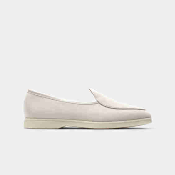 Slip-On Suede Penny Loafers