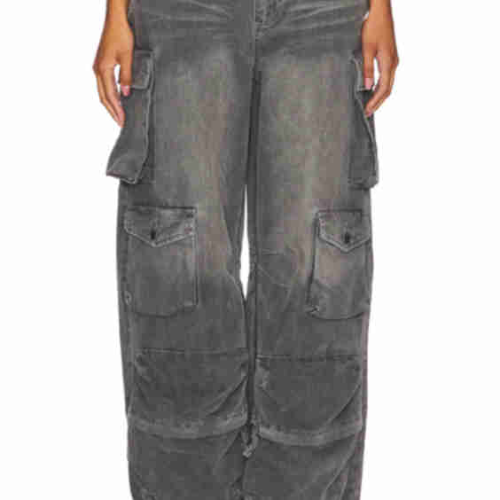 Parker Denim Baggy Cargo Jeans