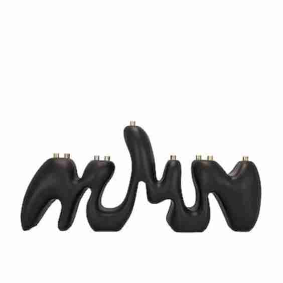 Resin Stone Menorah