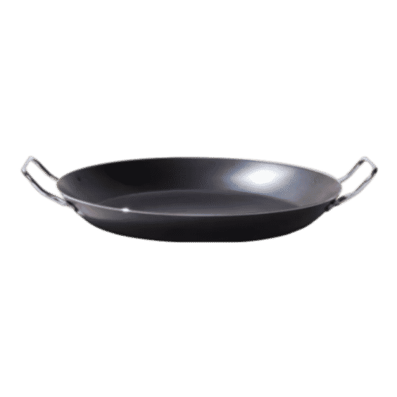 Blue Carbon Steel Paella Pan