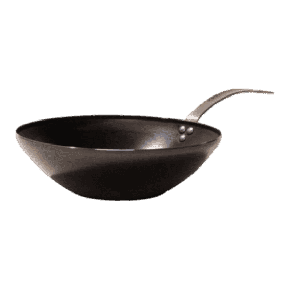 Blue Carbon Steel Wok