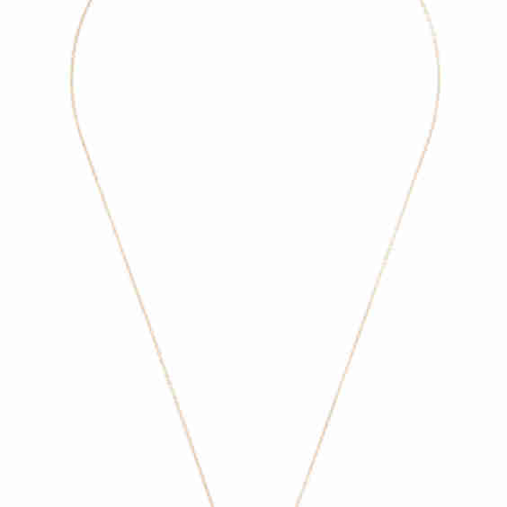 14K Yellow Gold Lab Grown Diamond Necklace