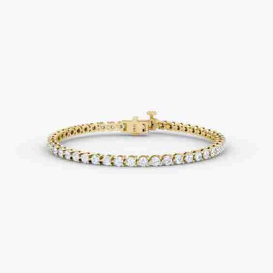 14k Gold Tennis Bracelet