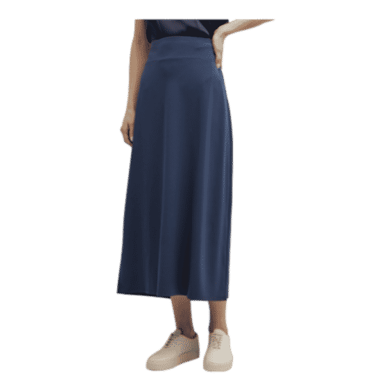 A-Line Jersey Maxi Skirt