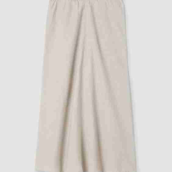 Organic Linen Bias Skirt