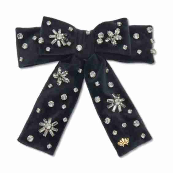 Black Diamond Swarovski Starlight Antoinette Barrette