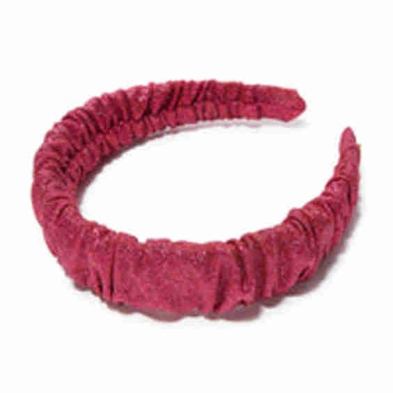 Diva Pink Glitter Kelly Headband